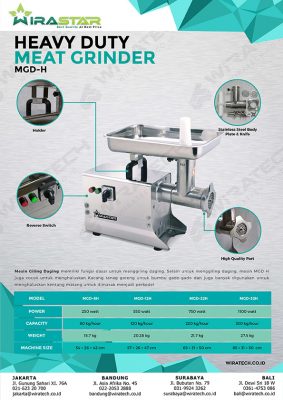 Meat grinder MGD H