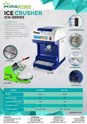 Ice crusher ICH SERIES 1