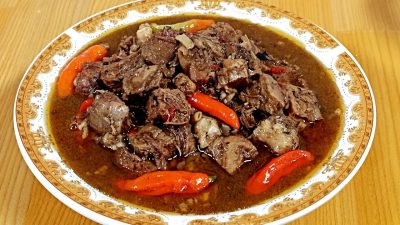 Resep Brongkos Daging Sapi