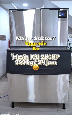 Mesin Es Batu Kristal 1 Ton