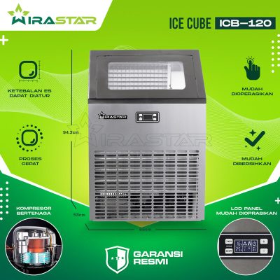 Mesin Pembuat Es Kristal Kapasitas 100 kg