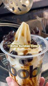 Boba Sundae