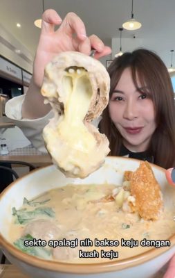 Bakso Keju Kuah Keju